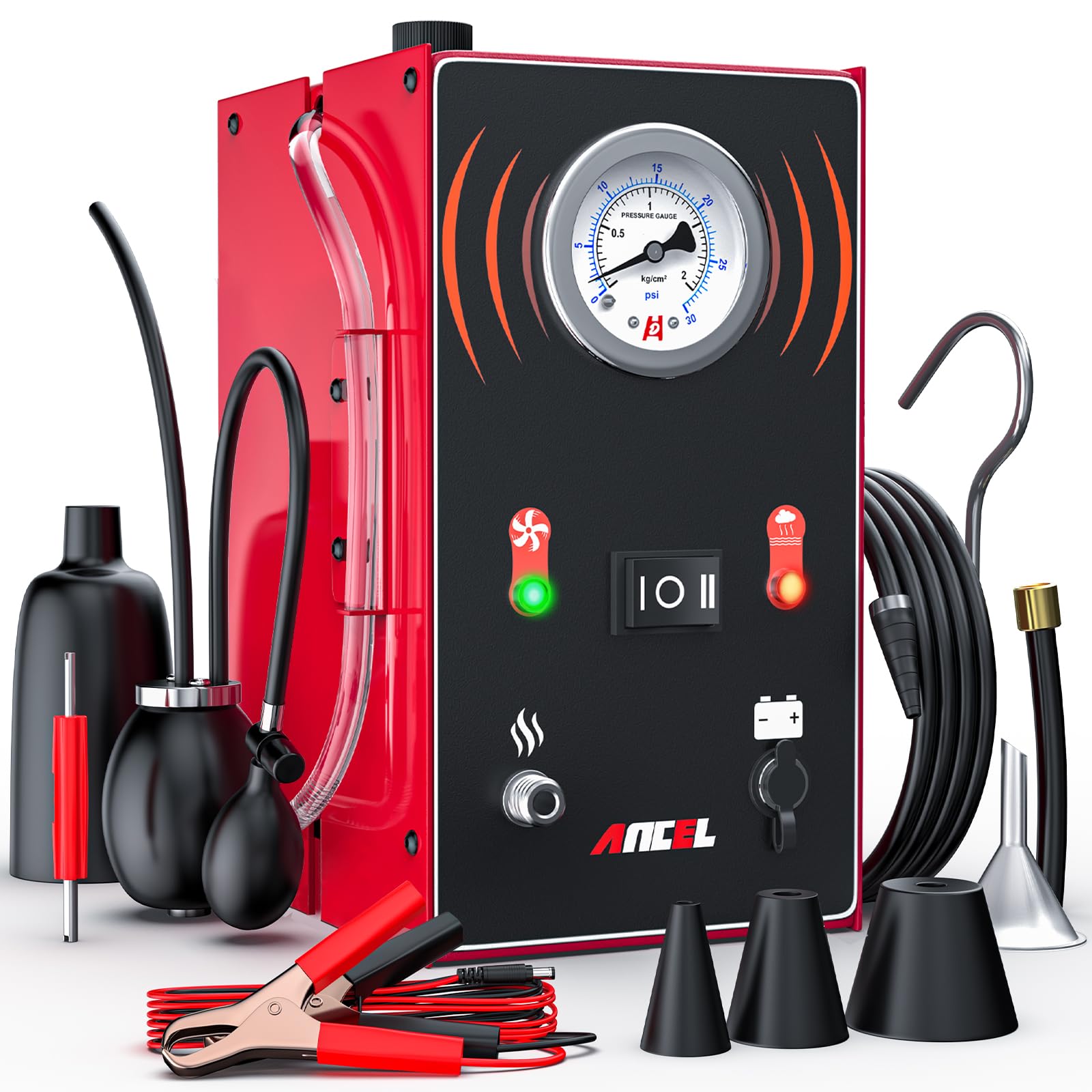 ANCEL S200 Auto Kraftstoffleck Detektoren EVAP Lecks Testgerät 12 V Rauchmaschine Leckdetektor Diagnose-Tester für alle Autos ANCEL S200 Auto Kraftstoffleck Detektoren EVAP Lecks Testgerät 12 V Rauchmaschine Leckdetektor Diagnose-Tester für alle Autos von ANCEL