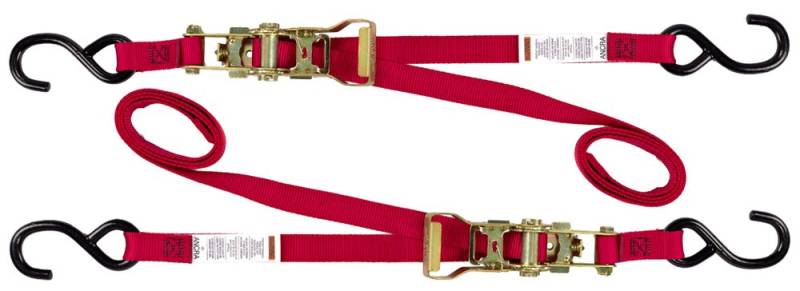Ancra 47439-10 Ratschenschnalle, Rot, 2,5 x 167,6 cm von ANCRA