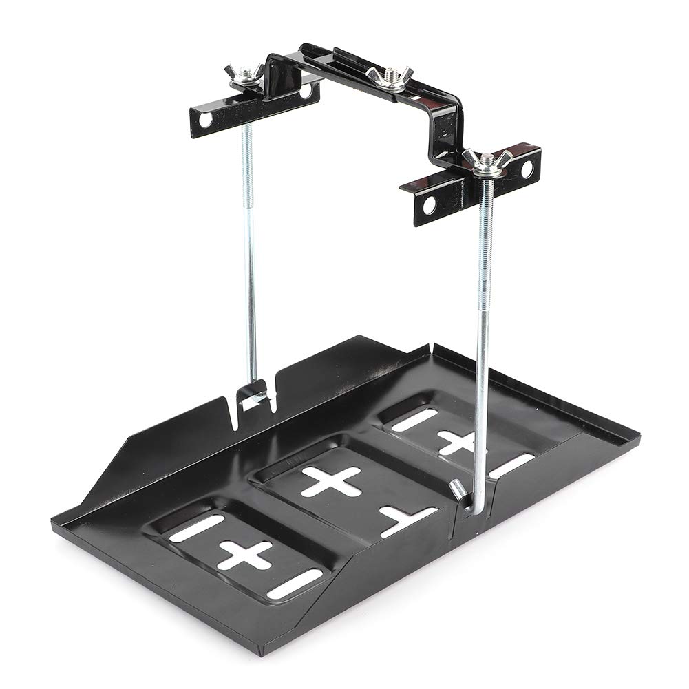 Batterie -Hold -Down Tablett, Speicherbatteriehalter Halterung mit Stabiler Leistung, Sicher zu Bedienung, Strukturelle Stabilität, Einfach zu Installieren, Breite Anwendung für Auto, Boot, Marine Batterie -Hold -Down Tablett, Speicherbatteriehalter Halterung mit Stabiler Leistung, Sicher zu Bedienung, Strukturelle Stabilität, Einfach zu Installieren, Breite Anwendung für Auto, Boot, Marine von ANGGREK