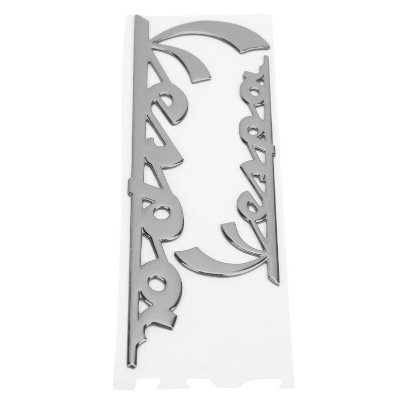 Motorrad-Emblem-Aufkleber, Weastresistent und Langlebig, Schnelle Installation, Geeignet für V e S P A GTS300 LX125 LX150, Starker Klebstoff, Einzigartig und Stilvoll, aus Flexibel Gefertigt (Silver) von ANGGREK
