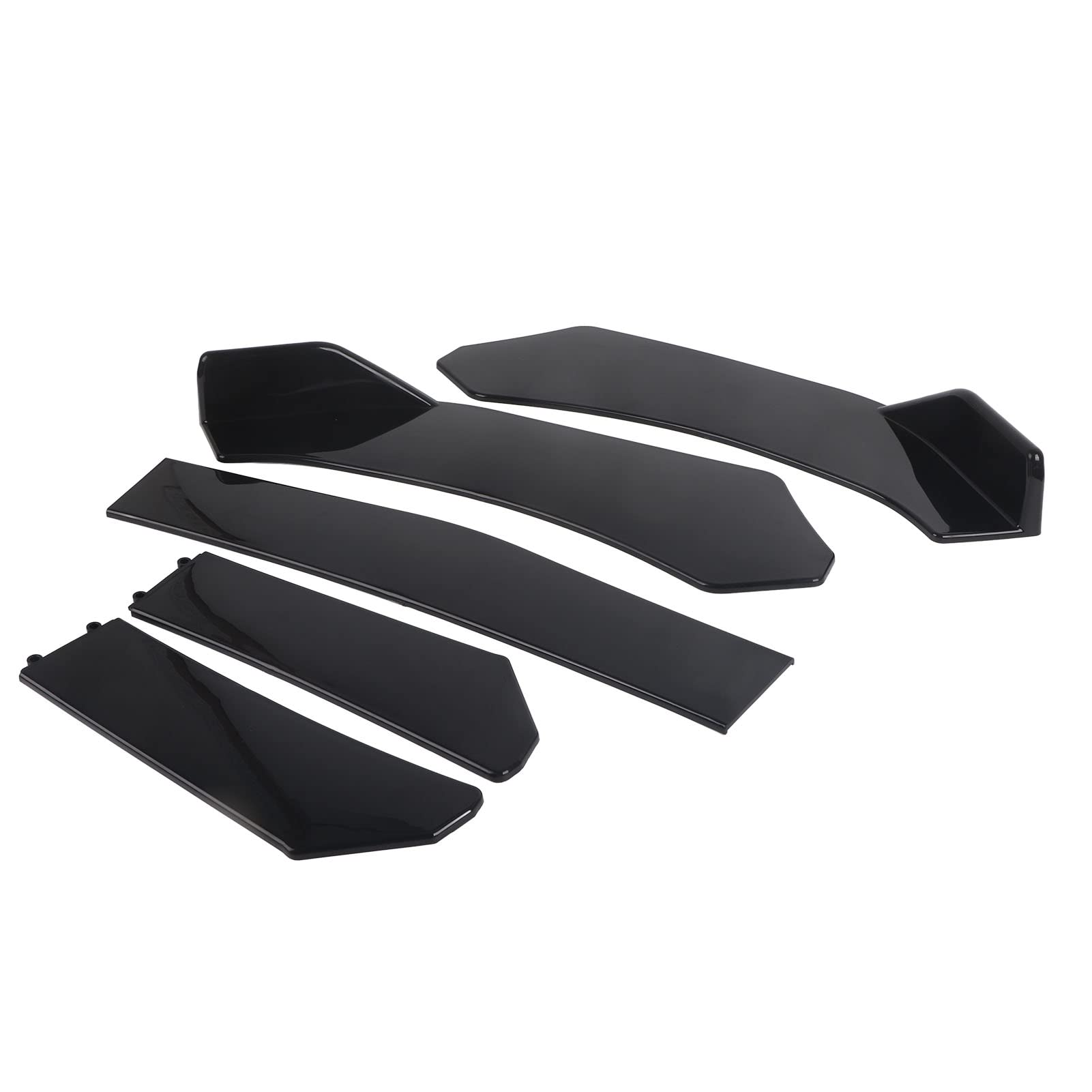 Vordere Stoßfänger-Spoiler Universal Lippensplitter 0001, Eleganter Stil Einfache Installation, Schutz für Auto, Kearresistent, Robust und Langlebig mit Fade-Widerstand Vordere Stoßfänger-Spoiler Universal Lippensplitter 0001, Eleganter Stil Einfache Installation, Schutz für Auto, Kearresistent, Robust und Langlebig mit Fade-Widerstand von ANGGREK