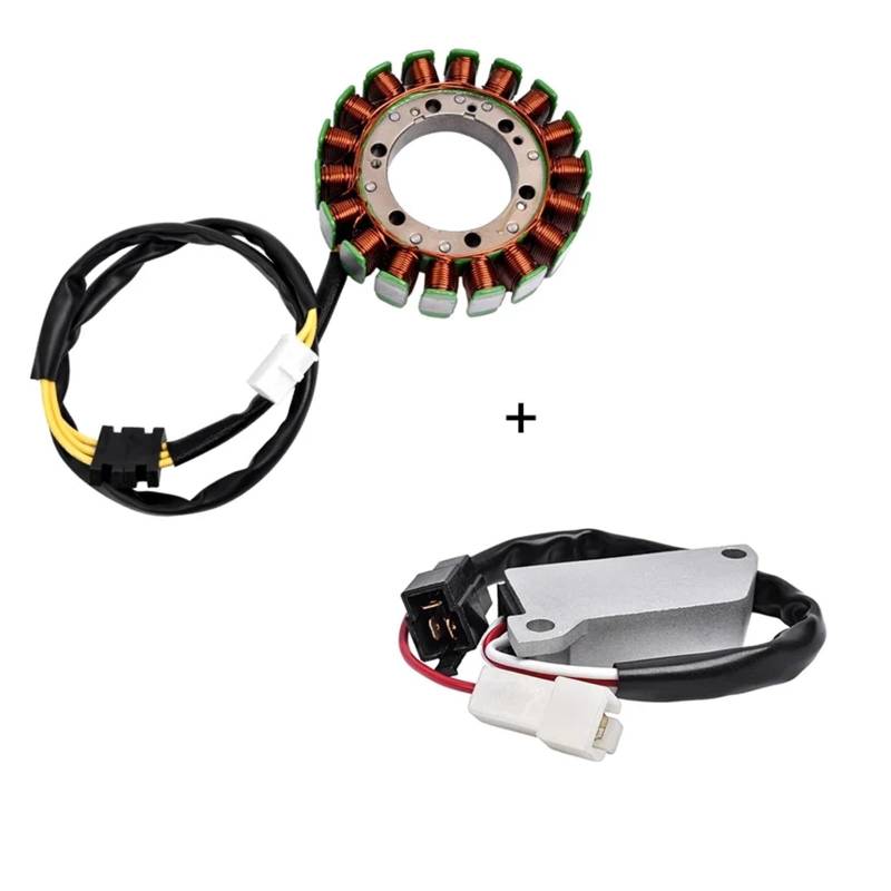 Motorrad Stator Spule Regler Gleichrichter Kit for XV400 V/IRA-GO 400 1991 1992 1993 1994 XV535 XV 535 V/IRA-GO 1987-1990 von ANGIRSFPO