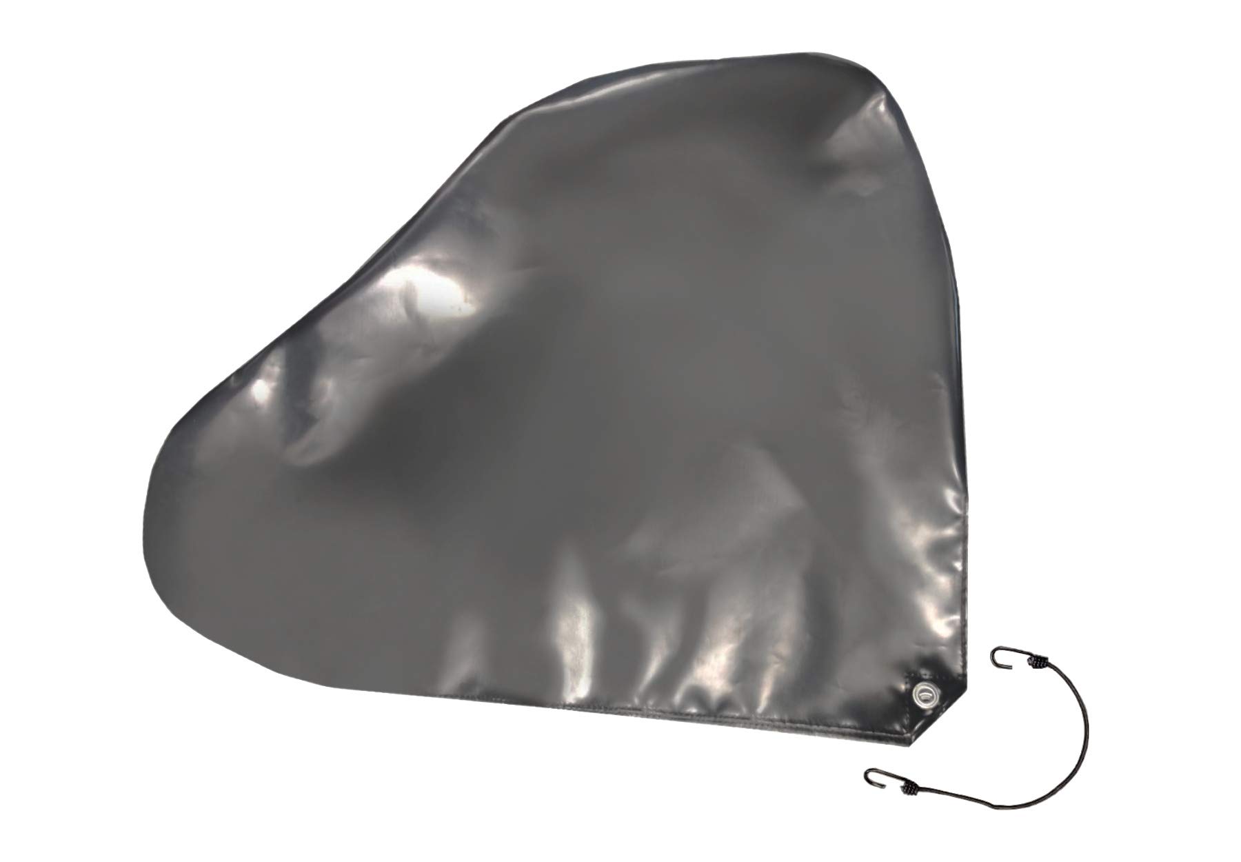 Deichselhaube aus LKW PVC Plane, 680g/m², Universal Deichselschutz (Anthrazit RAL7016) von ANKO PLANEN