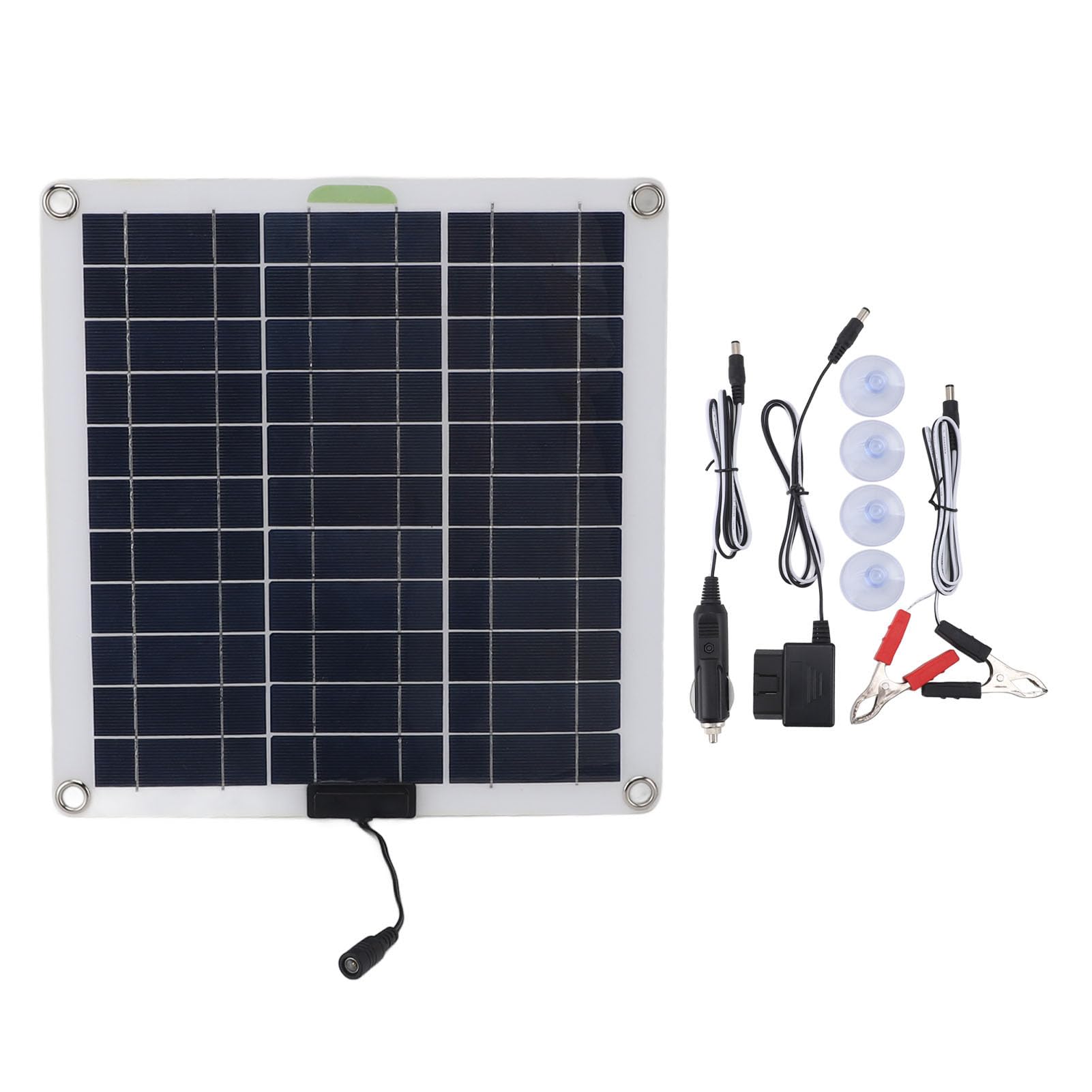 200W Solar Batterie Ladegerät Kit Hocheffizienz monokristalline Solarpanel -Batteriebatterie mit OBD -Stecker für Campingreisen im Freien, RV 200W Solar Batterie Ladegerät Kit Hocheffizienz monokristalline Solarpanel -Batteriebatterie mit OBD -Stecker für Campingreisen im Freien, RV von ANKROYU