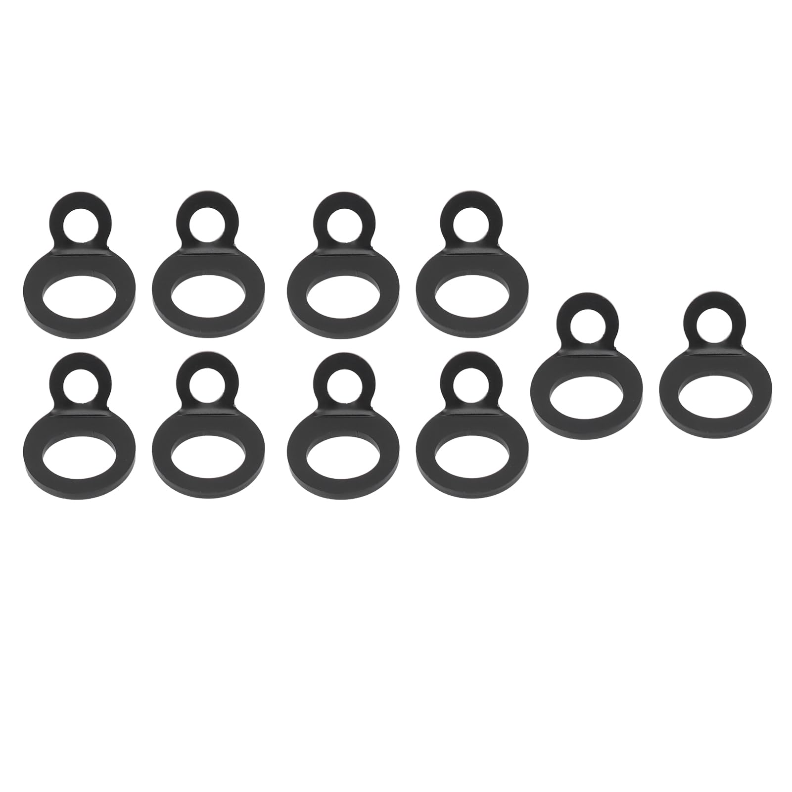 ANKROYU Edelstahl o Typ Ankerhaken Bindenriemenringe für sichere Anhängerfahrradwagen Transport schwarz 10pcs Kompakte Größe Haltbares Material einfach Installation ANKROYU Edelstahl o Typ Ankerhaken Bindenriemenringe für sichere Anhängerfahrradwagen Transport schwarz 10pcs Kompakte Größe Haltbares Material einfach Installation von ANKROYU