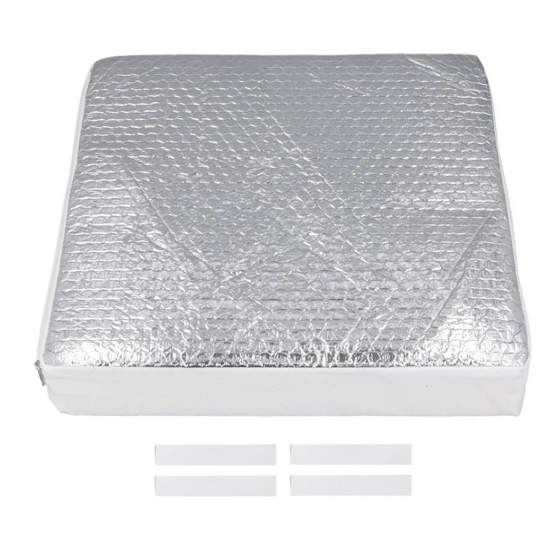 ANKROYU RV -Entlüftungs -Isolator Universal Wärmeisolierung RV Dachlichtabdeckung für RV -Vents Sonnenschutz Isolierung Privatsphäre Beatmung Einfacher Installation Aluminiumfolie von ANKROYU