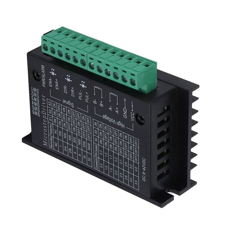ANKROYU TB6600 MICRO STEP -Treiber, ABS -Stepper -Motorrad -Treiber, genaues Steuerungsmotor -Encoder des Steuerelements, CNC -Controller -Modul für 3D -Druckerzubehör von ANKROYU