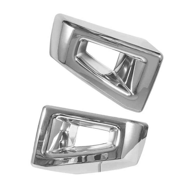 Lanliuhui Store (2 Teile/satz) auto Front Stoßstange Ende Ecke Blenden Abdeckungen Formteil Chrom ABS Trim Überzogene Kompatibel Mit Hummer H2 2003-2009 SUV SUT von ANLIONE