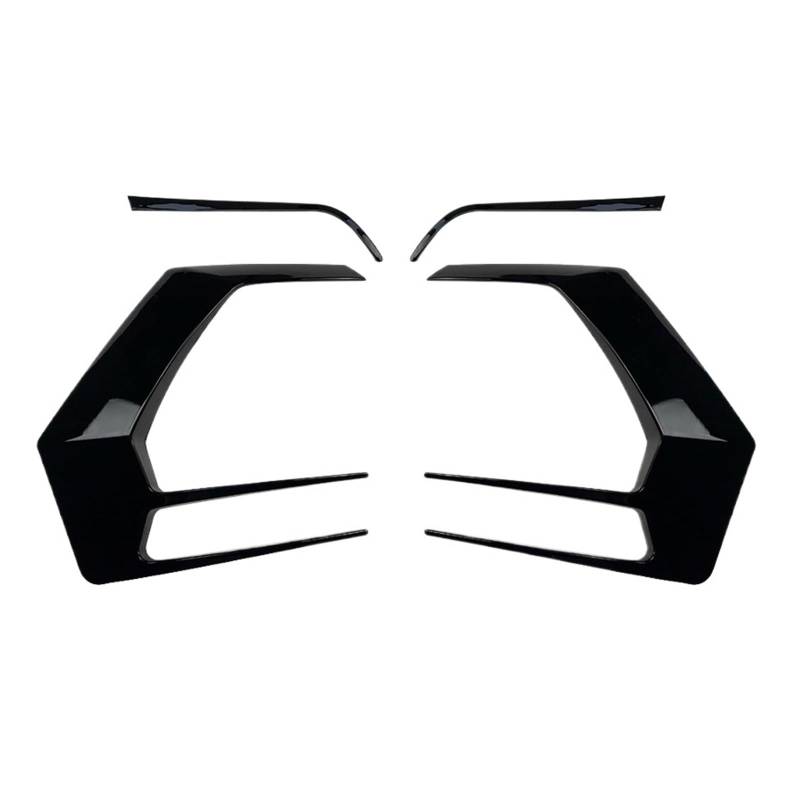 Lanliuhui Store 1 Paar Heckstoßstangensplitter Canard Kompatibel mit Golf 7 7.5 MK7 MK7.5 GTI R GTD R400 2012-2020 Heckleuchtenspoiler Bremsleuchtenverkleidung(A For 7.5 MK7.5) von ANLIONE