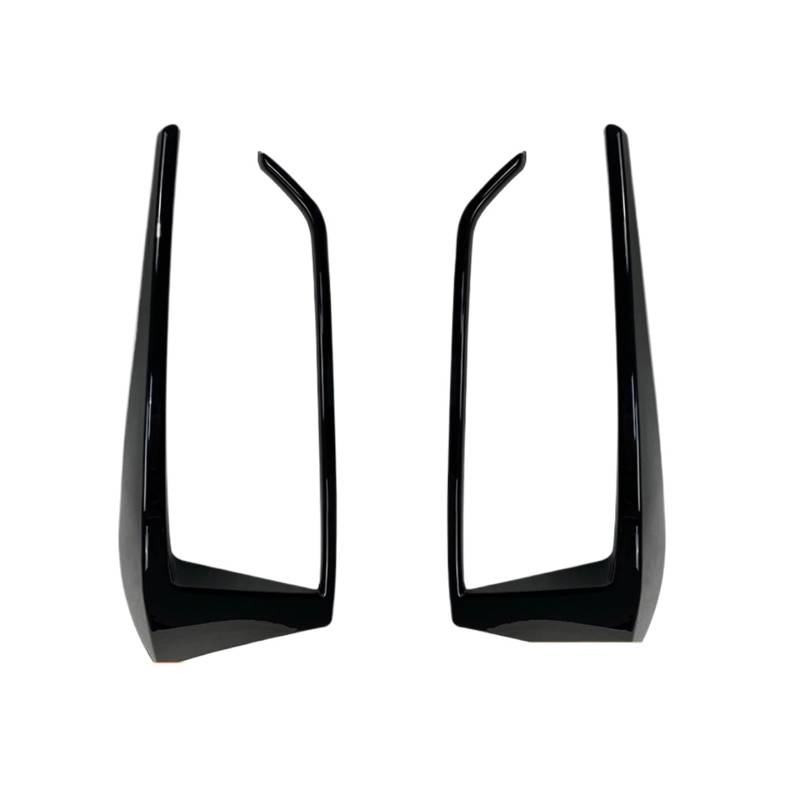 Lanliuhui Store 1 Paar Heckstoßstangensplitter Canard Kompatibel mit Golf 7 7.5 MK7 MK7.5 GTI R GTD R400 2012-2020 Heckleuchtenspoiler Bremsleuchtenverkleidung(B For 7.5 MK7.5) von ANLIONE
