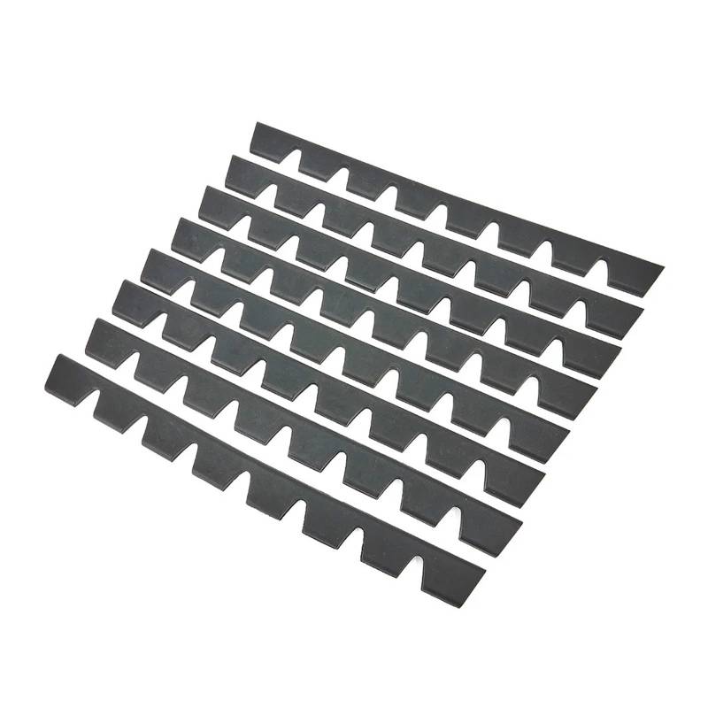 Lanliuhui Store 8x Auto Stoßstange Wache Anti-Scratch Kit Kratzen Schützen Skid Platte DIY 35 * 2,8 cm Automobil Front Lip anti-kollision Dekorative Streifen von ANLIONE