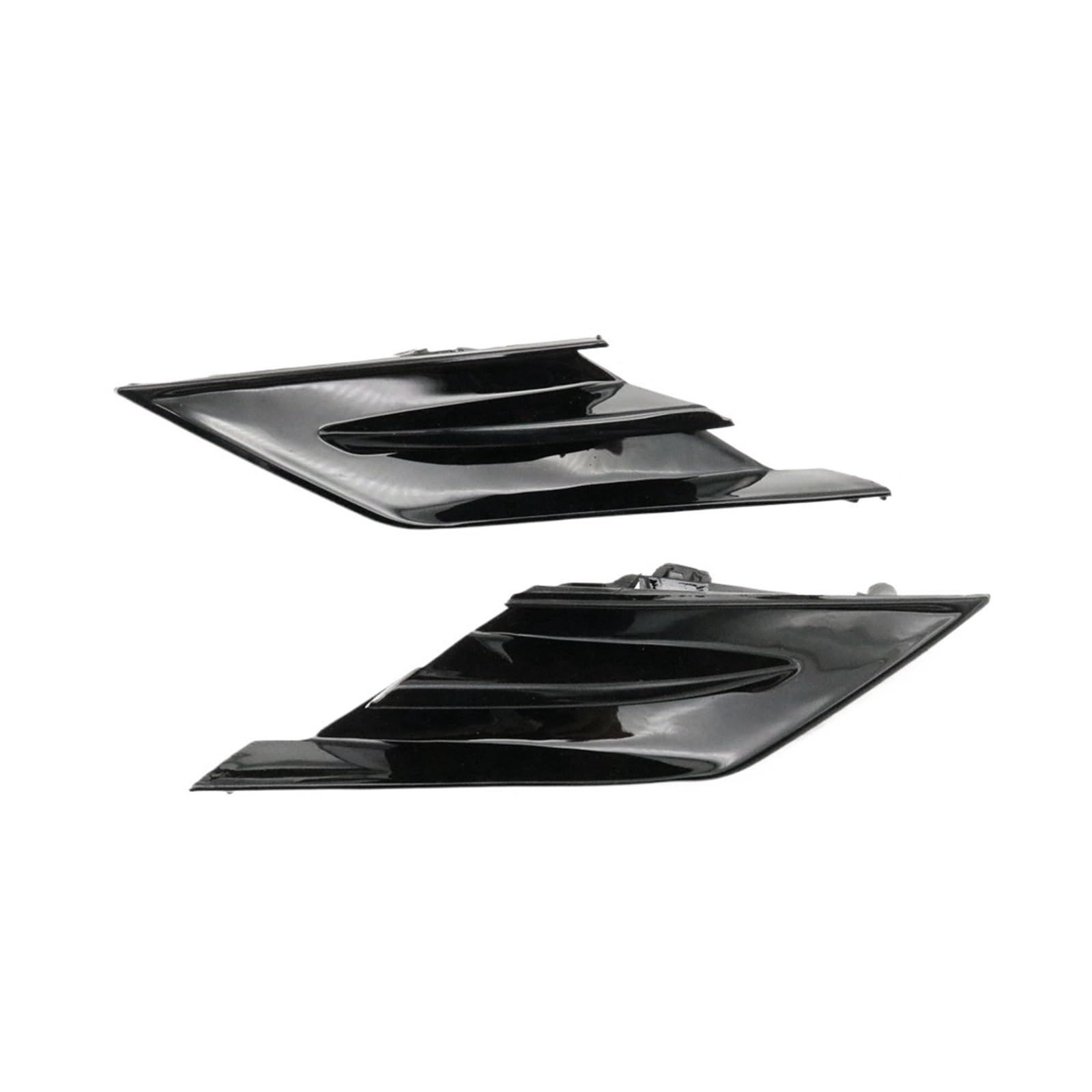 Lanliuhui Store Auto-Frontscheinwerfer-Seitengitter-Formteilabdeckung in glänzendem Schwarz, kompatibel mit Camry L LE 2018 2019 2020(L and R) von ANLIONE