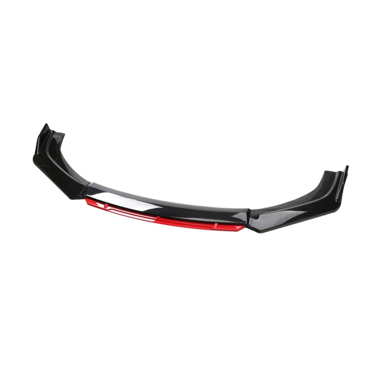 Lanliuhui Store Auto Universal Front Schaufel Glanz Auto Front Stoßstange Lip Body Kit Vorne Unter Lippen Diffusor Spoiler Auto Zubehör Auto Teile(Red) von ANLIONE
