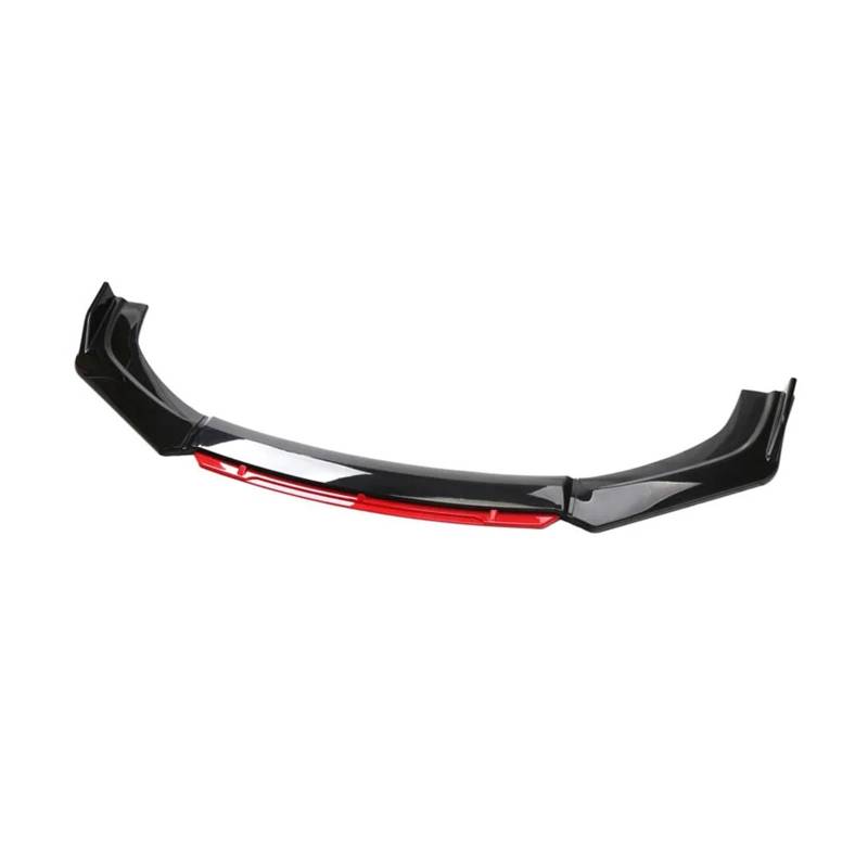 Lanliuhui Store Auto Universal Front Schaufel Glanz Auto Front Stoßstange Lip Body Kit Vorne Unter Lippen Diffusor Spoiler Auto Zubehör Auto Teile(Red) von ANLIONE