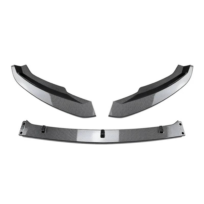 Lanliuhui Store Frontspoilerlippe for die Stoßstange, kompatibel mit Superb B8 III 3V3 3V5 2015 2016 2017 2018 2019, Frontlippen-Kinnschutz(Carbon Fiber Look) von ANLIONE