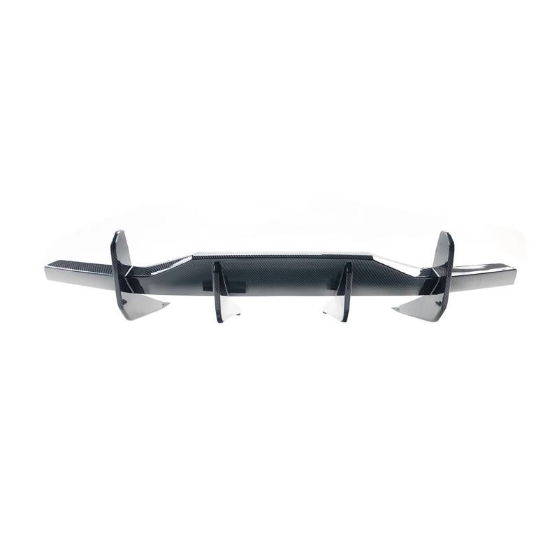 Lanliuhui Store Kompatibel mit Corvette C8 Z51 STG 3 2020–2023, Heckstoßstangenlippe, Diffusor, Spoilersplitter, Carbonfaser-Stil, glänzend schwarz(Carbon Fiber Style) von ANLIONE