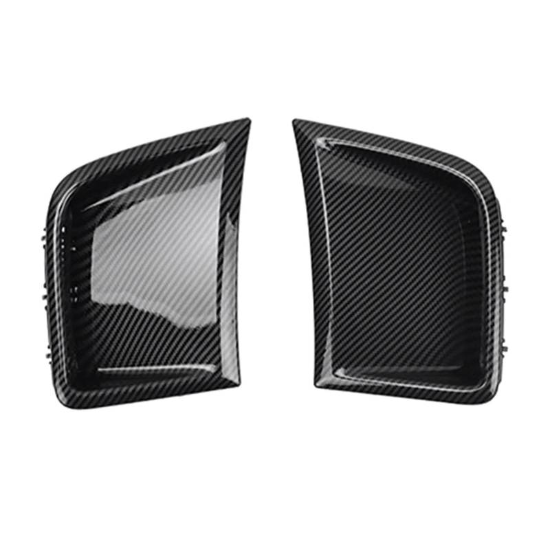 Lanliuhui Store Kompatibel mit STI Kompatibel mit WRX Kompatibel mit GRB Kompatibel mit Wagon 10th 2008-2014 Motorhaubenkotflügel aus Kohlefaser Auslassabdeckung Lüftungsschlitze for die vordere Stoßs von ANLIONE
