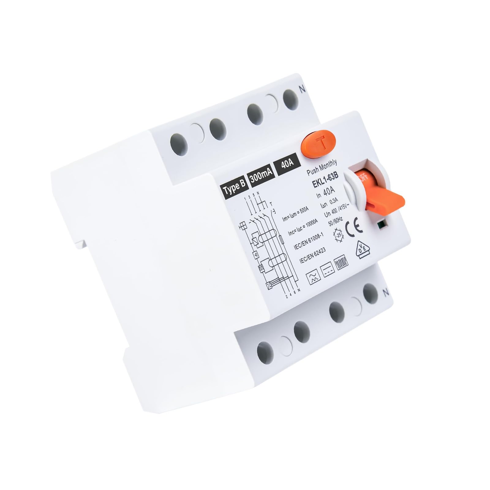 4 Poles 40a Reststromkreise Breaker Din Rails Erde Leckage Strömung Breaker Ersatz Sicherheitsschalter Dauer 4 Poles 40a Reststromkreise Breaker Din Rails Erde Leckage Strömung Breaker Ersatz Sicherheitsschalter Dauer von ANMITI