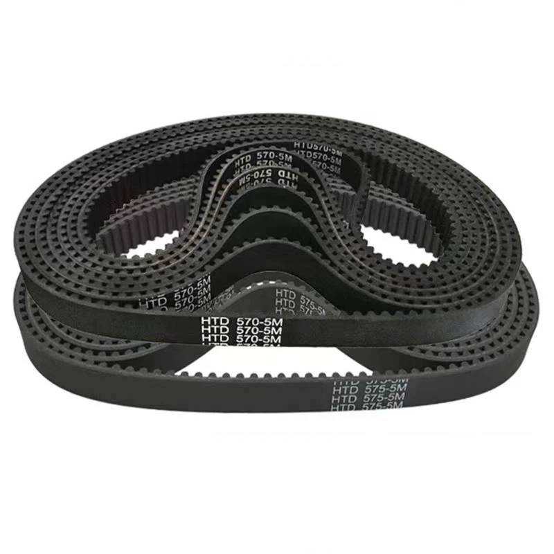 Keilriemen Breite 10/12/15/20/25/30 HTD 5M Synchronriemen Mit Geschlossenem Regelkreis Zahnriemenlänge 570 575 580 585 590 600 605 610 615 620 680 Antriebsriemen(5M-575mm(115 Teeth),1PC_10MM) von ANNAKETZPW
