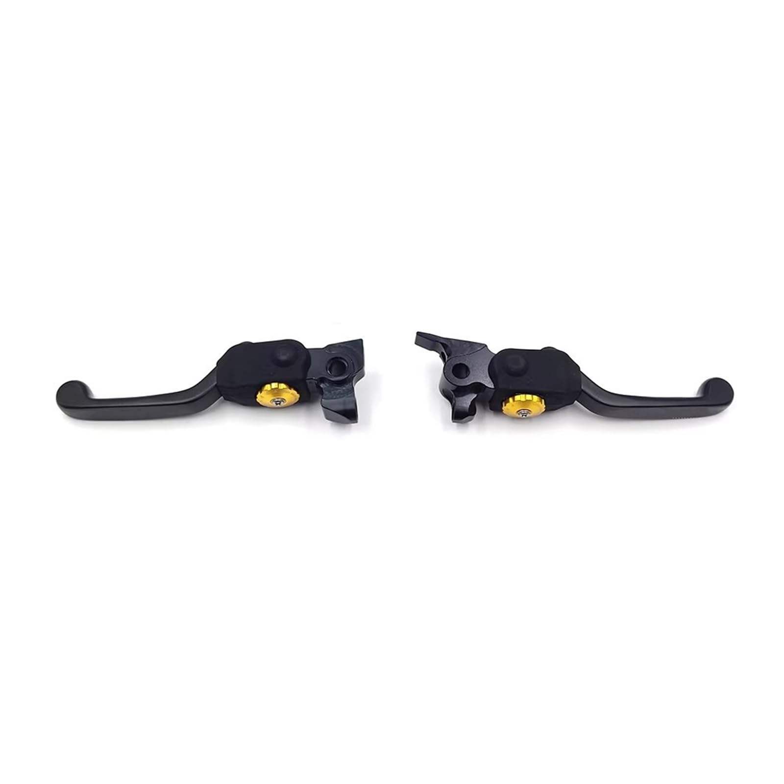 Motorrad Kupplung Für Husqvarna Für BREMBO 2014-2024 CNC Motorrad Kupplung Bremshebel Griff 1 Paar Legierung Klapp 7 Gänge Einstellbar Kupplung Bremshebel(Black Set) von ANNAKETZPW