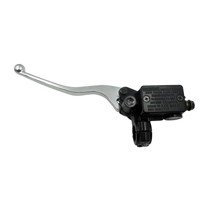 Motorrad Kupplung Motorrad-Bremspumpe, Vorderer Hauptzylinder Hydraulischer Bremshebel Links Und Rechts M10-Spiegelloch 22-mm-Lenker Geeignet Für Meisten Motorräder Kupplung Bremshebel(Left-sliver lev von ANNAKETZPW