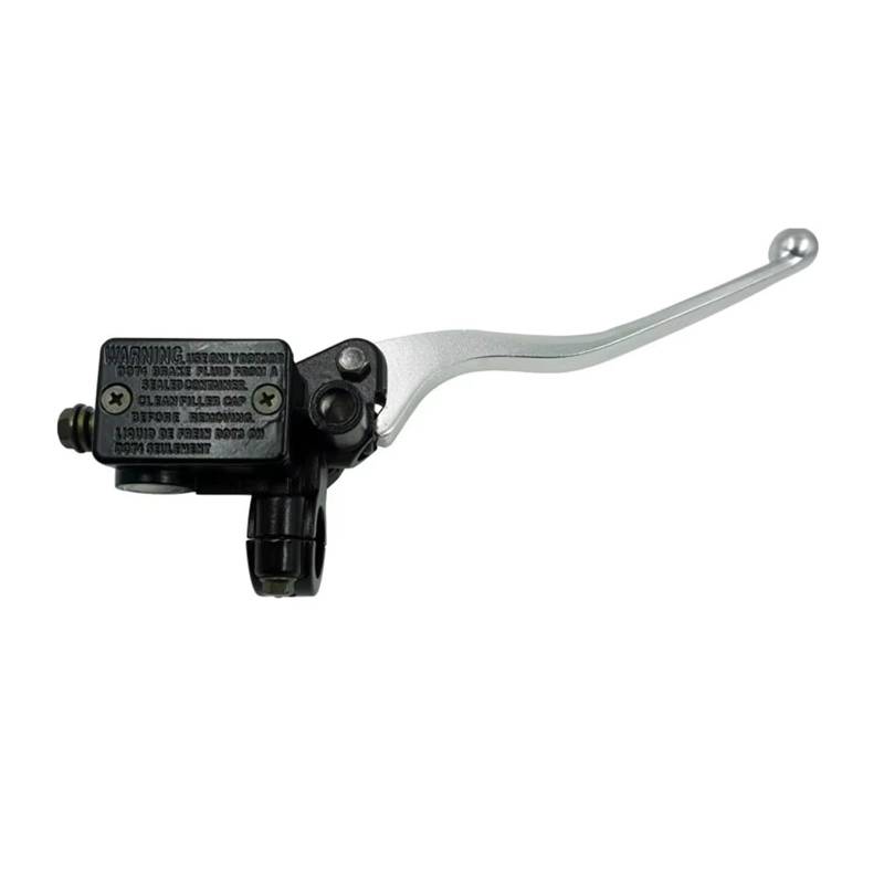 Motorrad Kupplung Motorrad-Bremspumpe, Vorderer Hauptzylinder Hydraulischer Bremshebel Links Und Rechts M10-Spiegelloch 22-mm-Lenker Geeignet Für Meisten Motorräder Kupplung Bremshebel(Right-sliver le von ANNAKETZPW