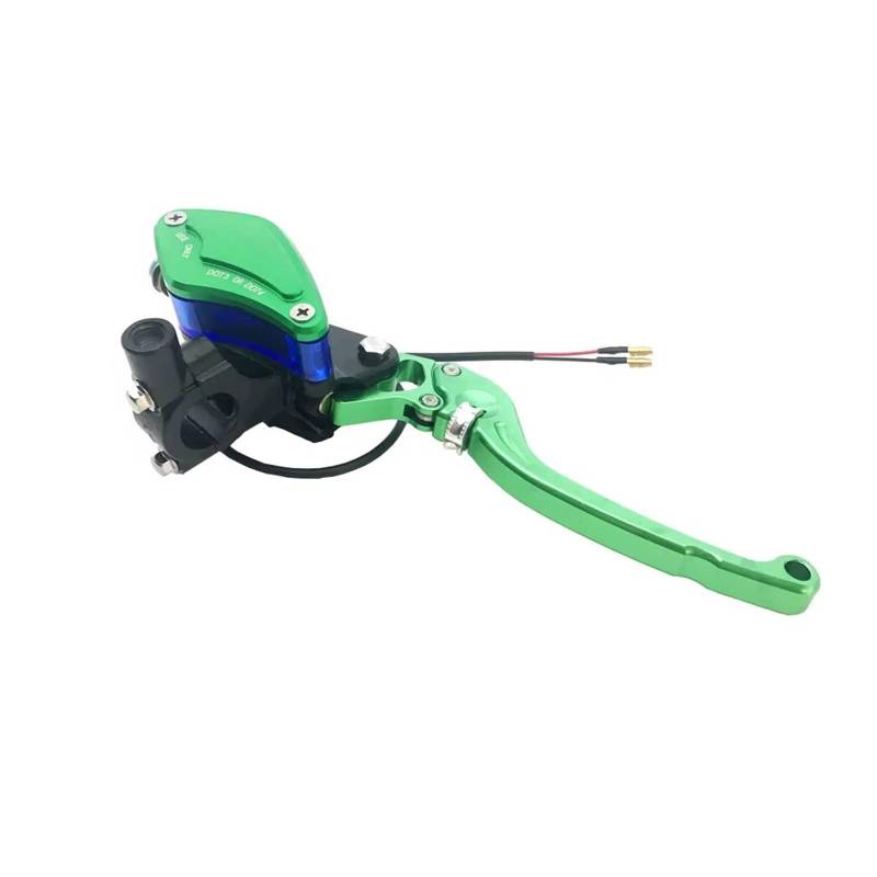 Motorrad Kupplung Motorradkupplung 7/8" 22 Mm Kupplungsbremspumpe Hauptzylinder Hydraulikpumpengriff Geeignet Für Die Meisten Motorräder. Kupplung Bremshebel(Green Right) von ANNAKETZPW
