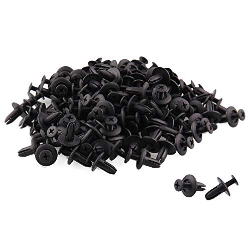 ANNJUC 120 X 6 Mm Auto Kunststoff Nieten Lochdurchmesser Verschluss Stossstange Druecken Pin Clips von ANNJUC
