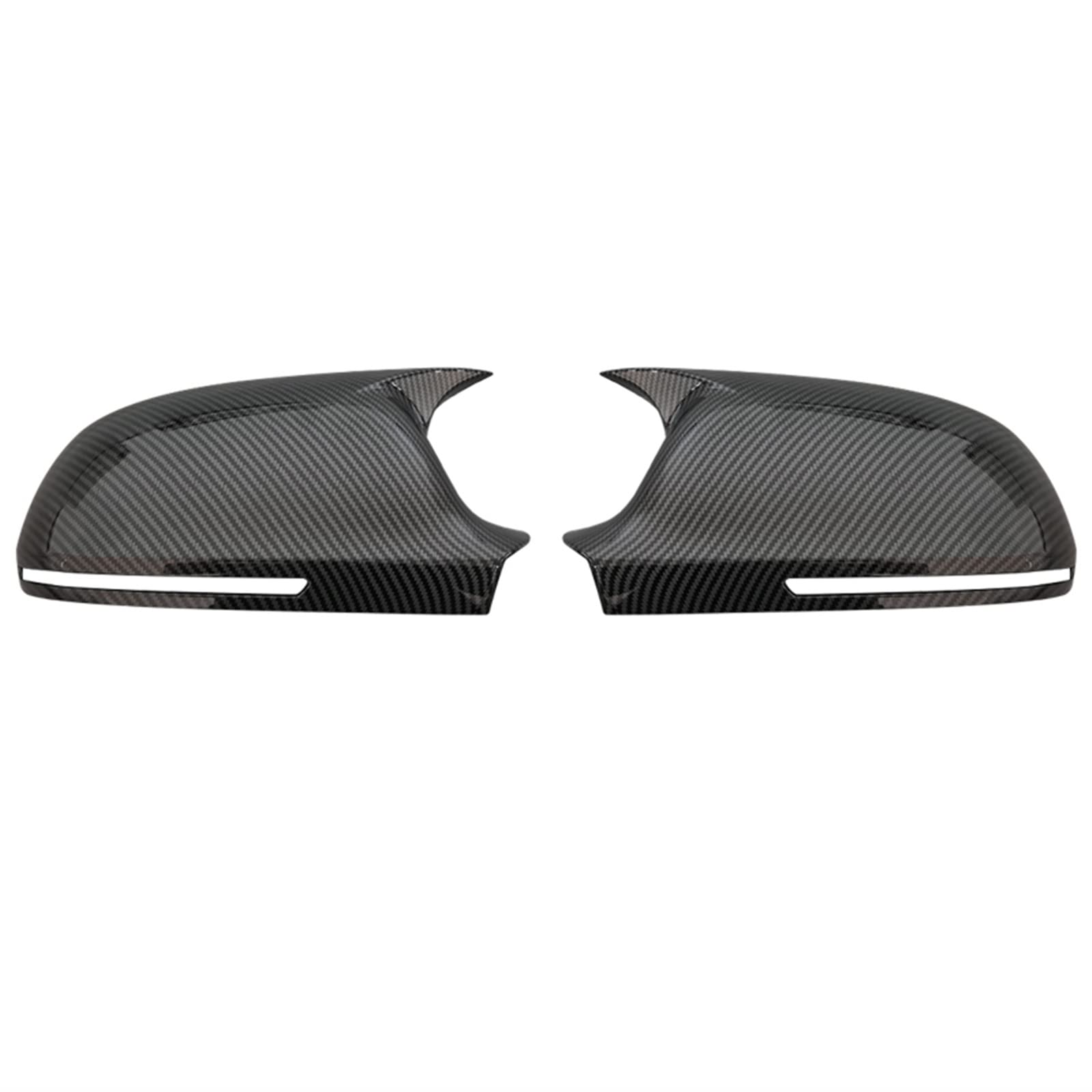 ANOMALOUS Carbon Look Schwarz Ersatz B8 8K Spiegelabdeckung Passend for Audi A4 S4 A5 S5 A6 S6 A8 S8 Q3 SQ3 A3 D3 8P 4F C6 Außenspiegelsets Ersatzteile (Color : Carbon Fiber Pattern) von ANOMALOUS