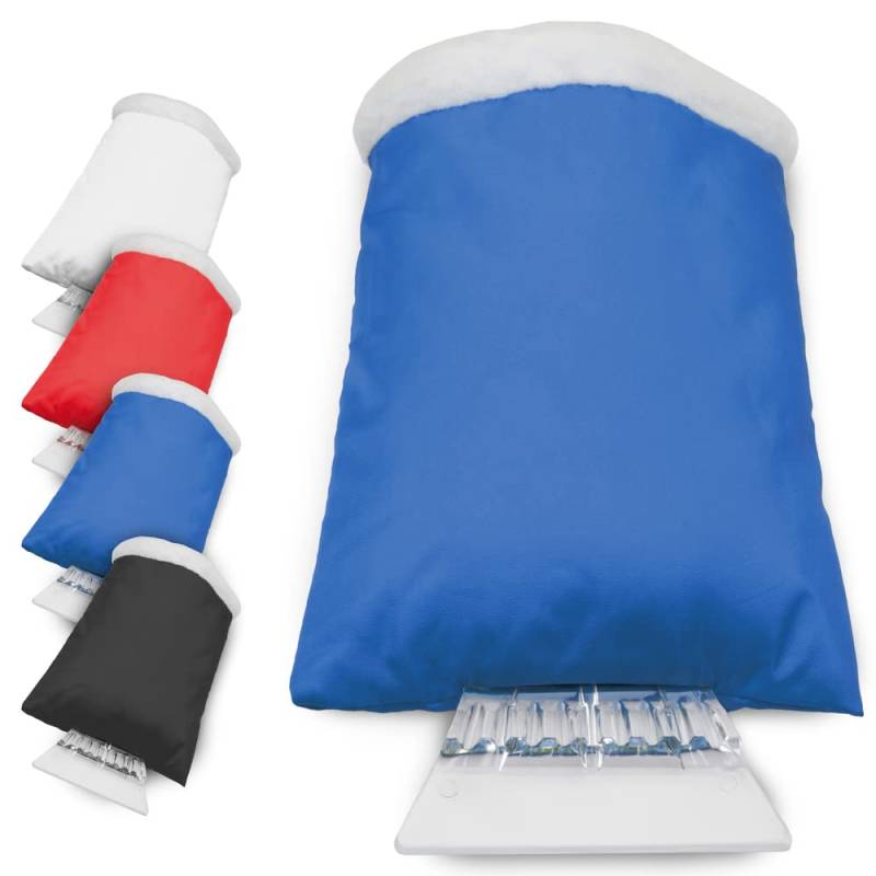 Antevia Eiskratzer mit Handschuh für die Windschutzscheibe | über 10 Modelle | Windschutzscheibenschaber mit Fäustling für Frost | Farbe: Blau (Dasha Blau) von ANTEVIA Matériaux