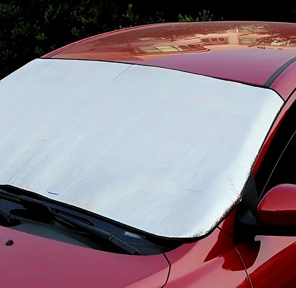 Antevia – Frostschutzplane für Auto Windschutzscheibe | Frost, kaltes Eis | Universal | 180 x 70 cm | mit Spannern zum Aufhängen (Frostcov) von ANTEVIA Matériaux