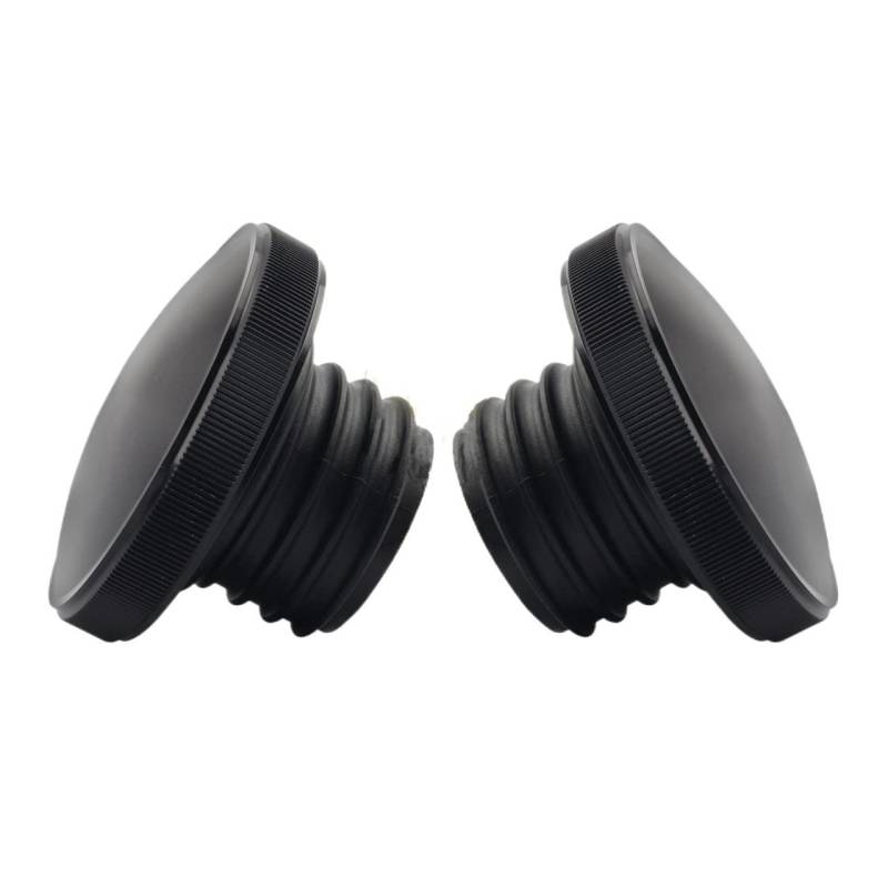ANTHEP Motorrad Tankdeckel Für Harley Sportster 883 1200 Road King Dyna 96-18 Softail 1 Paar Links Rechts Belüfteter Öldeckel Aluminium-Kunststoff-Kraftstofftankdeckel (Color : 1Pair) von ANTHEP