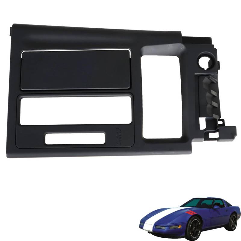 ANTUKO Schwarze automatische Schaltkonsole Trans Plate Ersatz für 1994 1995 1996 Corvette C4 5.7L V8 10265546 von ANTUKO