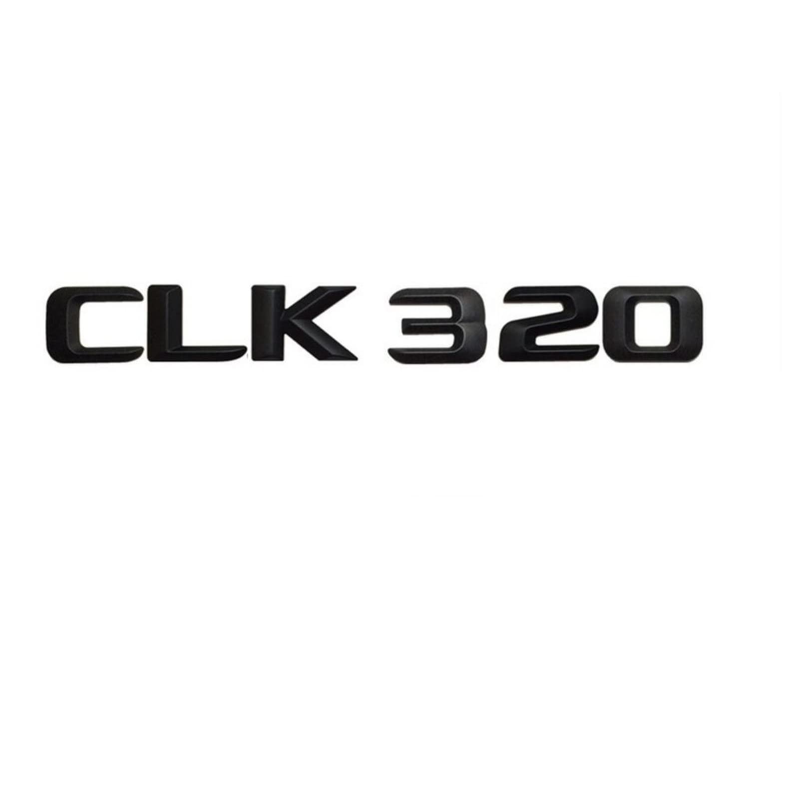 Mattschwarz CLK 320" Auto Trunk Hinterbuchstaben Word Abzeichen Emblem Brief Aufkleber Aufkleber for Mercedes Benz geeignet CLK Klasse CLK320 Mattschwarz CLK 320" Auto Trunk Hinterbuchstaben Word Abzeichen Emblem Brief Aufkleber Aufkleber for Mercedes Benz geeignet CLK Klasse CLK320 von ANUTE