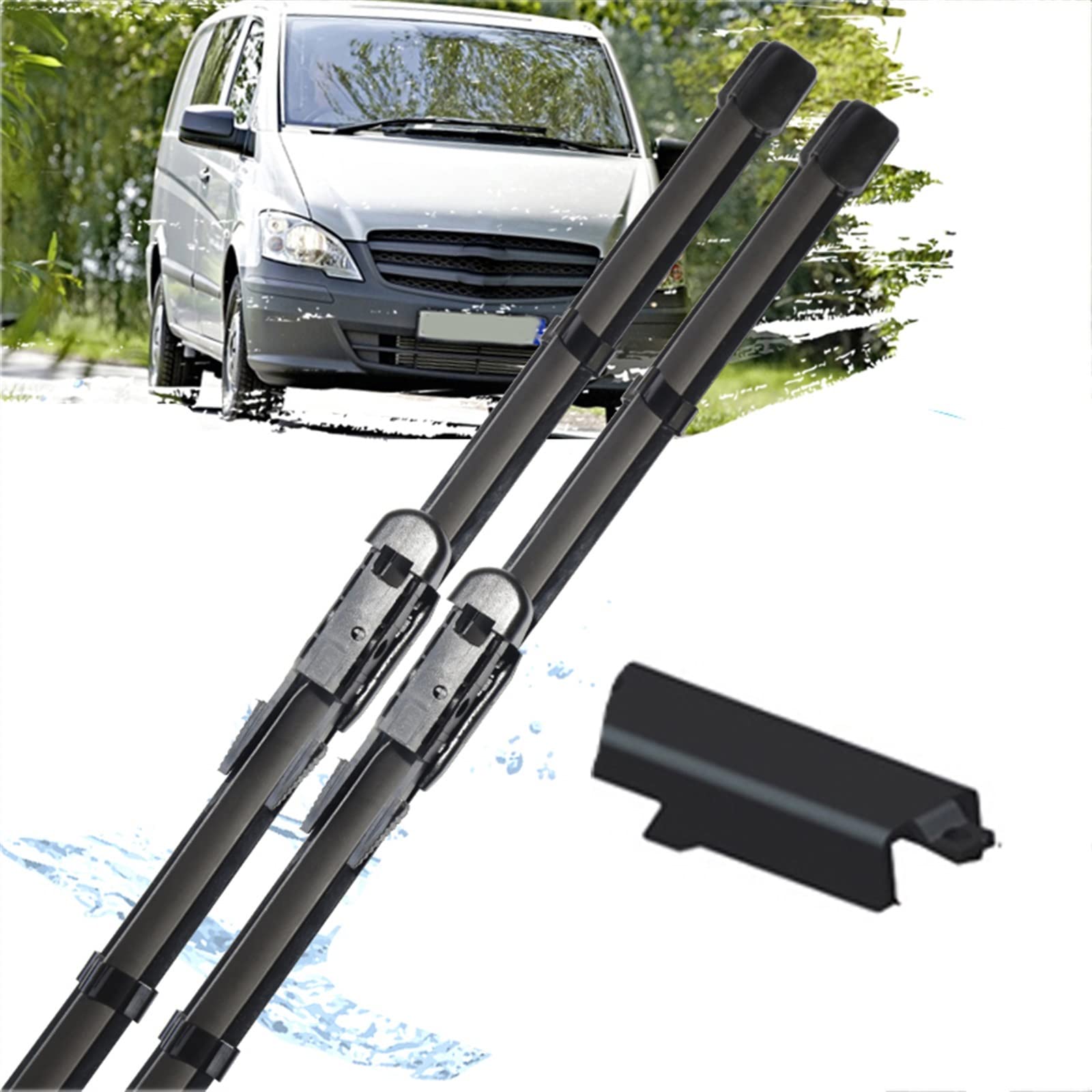 Für Mercedes-Benz Für Vito V-Klasse W639 2006-2014 Auto-Frontwischerblätter Auto-Scheibenwischer 2007 2008 2009 2010 2011 2012 2013 Scheibenwischer Für Mercedes-Benz Für Vito V-Klasse W639 2006-2014 Auto-Frontwischerblätter Auto-Scheibenwischer 2007 2008 2009 2010 2011 2012 2013 Scheibenwischer von ANWDRX