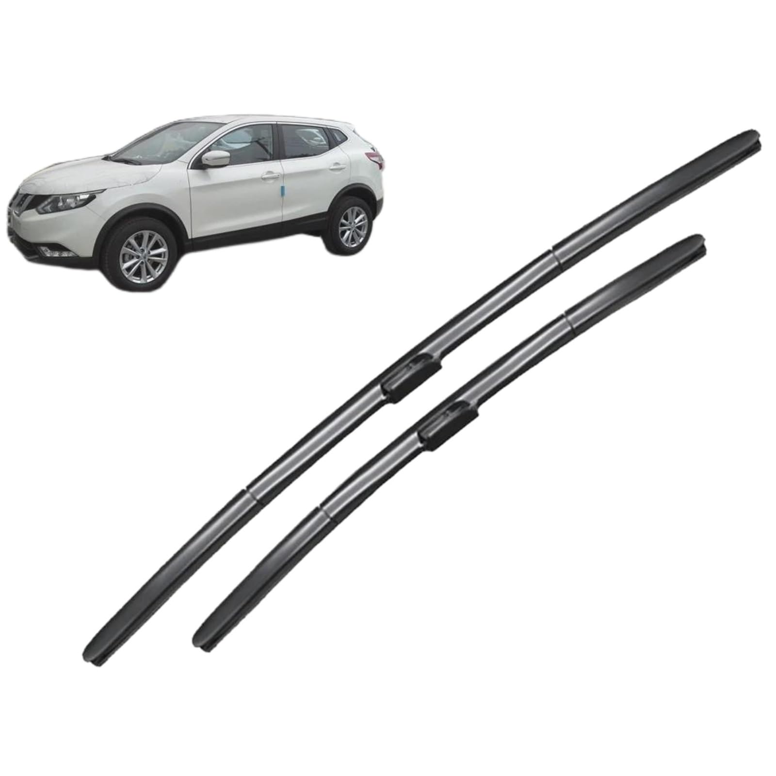 Scheibenwischer Frontwischerblätter für Nissan Qashqai J11 2013–2020 26+17 Scheibenwischerblatt Scheibenwischer Frontwischerblätter für Nissan Qashqai J11 2013–2020 26+17 Scheibenwischerblatt von ANWDRX