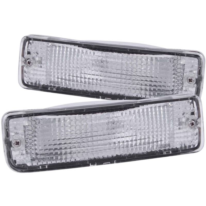 ANZO USA Toyota 511019 Reflektoren für Stoßstange, Chrom, klar, Bernsteinfarben von ANZO USA