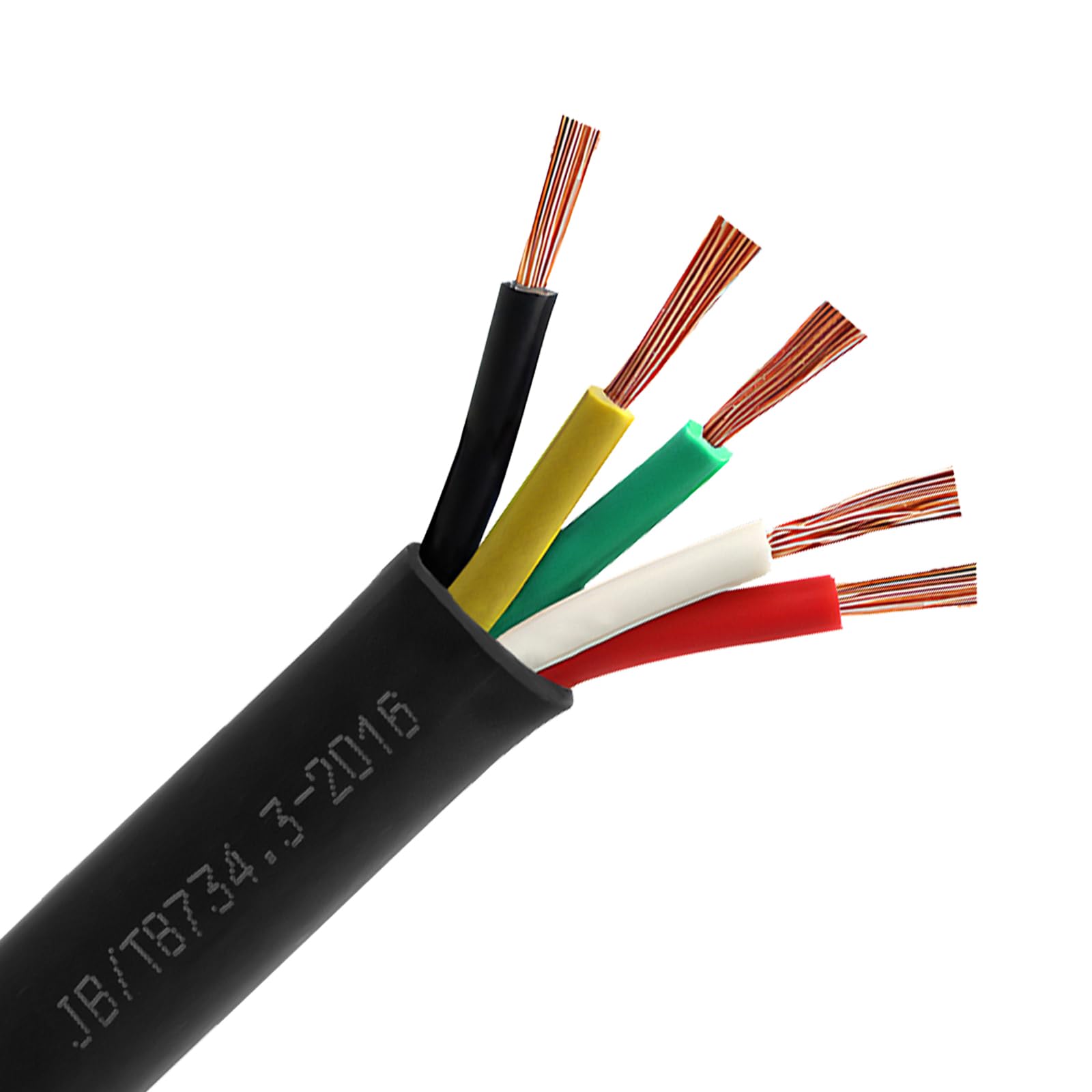 AOHEWEI 5 adriges Kabel für Anhänger, 20 m Abschleppdraht 5-adriges Anhängerkabel Schwarz für Caravan LKW Industrie AOHEWEI 5 adriges Kabel für Anhänger, 20 m Abschleppdraht 5-adriges Anhängerkabel Schwarz für Caravan LKW Industrie von AOHEWEI