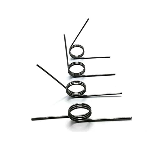 5 Stück 65 Mn Stahlfeder V-förmiger Ringdraht Durchmesser 0,7 mm Winkel 60 90 120 180 Grad(4.2mm (90 degrees),7.5mm) von AOIMBNQC
