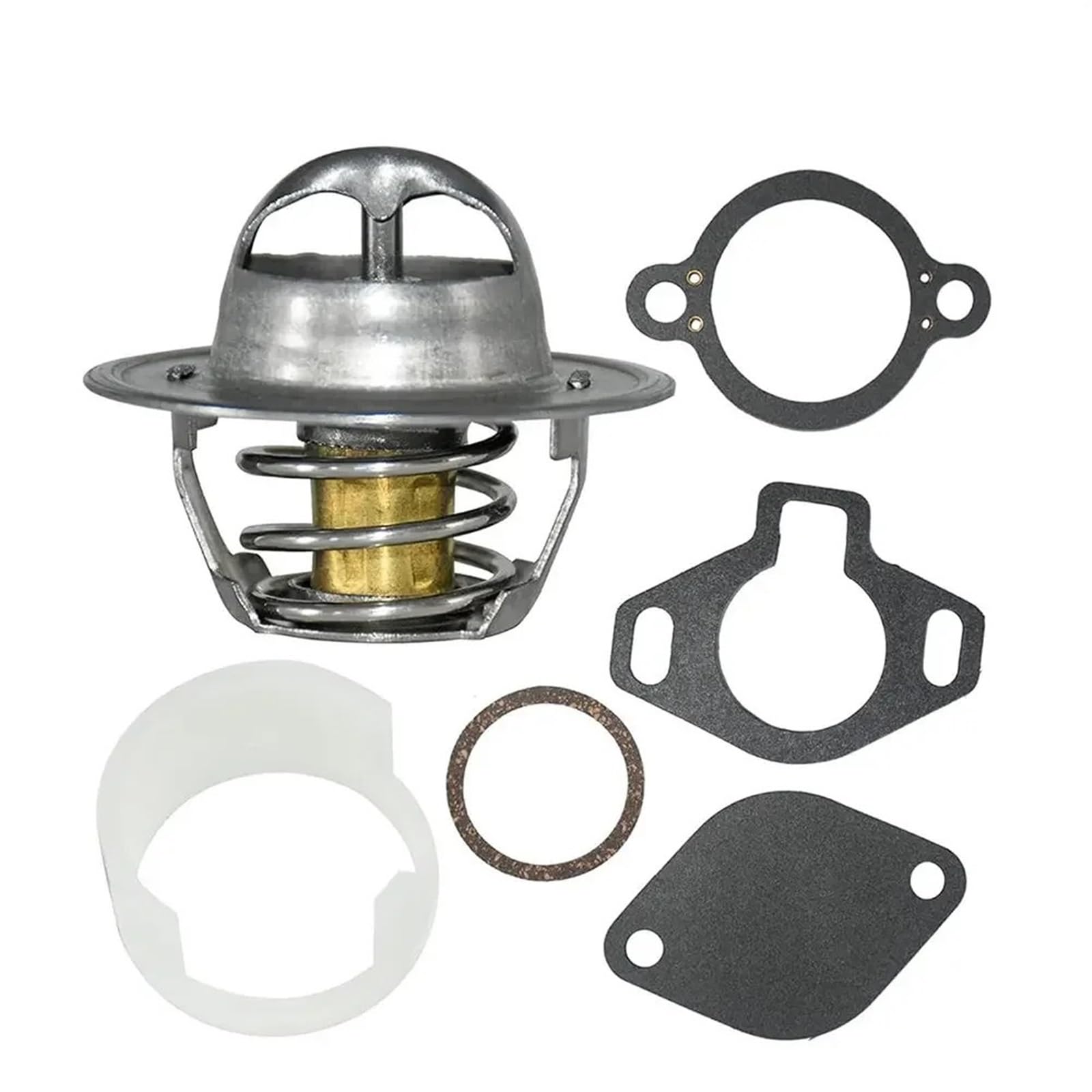 AOLUOER 807252Q5 Thermostat-Kit 160 ° mit Kunststoffhülse for M/e/r/C/r/u/i/s/e/r V6 V8 4.3L 5L 5.7L 7.4L 8.2L 807252T8 807252T5 18-3647 807252T2 AOLUOER 807252Q5 Thermostat-Kit 160 ° mit Kunststoffhülse for M/e/r/C/r/u/i/s/e/r V6 V8 4.3L 5L 5.7L 7.4L 8.2L 807252T8 807252T5 18-3647 807252T2 von AOLUOER