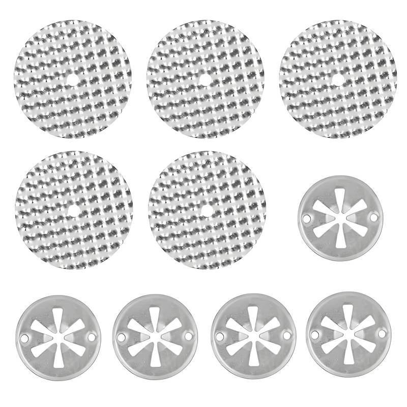 10 Stück Hitzeschutzblech Reparatursatz,Hitzeschutzblech (50mm) Klemmscheiben,Hitzeschutzblech(30mm),Klemmscheiben,Sicherungsscheiben,Hitzeschutzblech Auspuff Für Vw,Verschiedene Autos von AONAYO