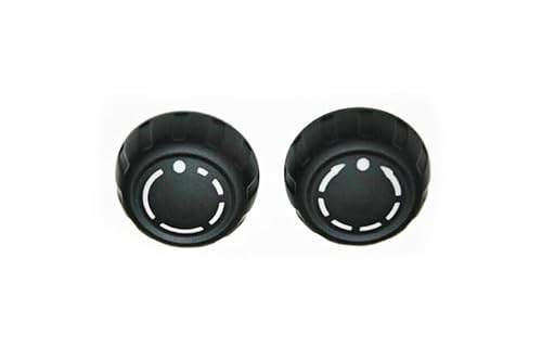 Aoned 1 Paar Set PCM Radio Ersatzknopf für Porsche 911 997 / Cayman Boxster 987 (äquivalente Teilenummern 99764220100A05 / 99764220200A05) von AONED