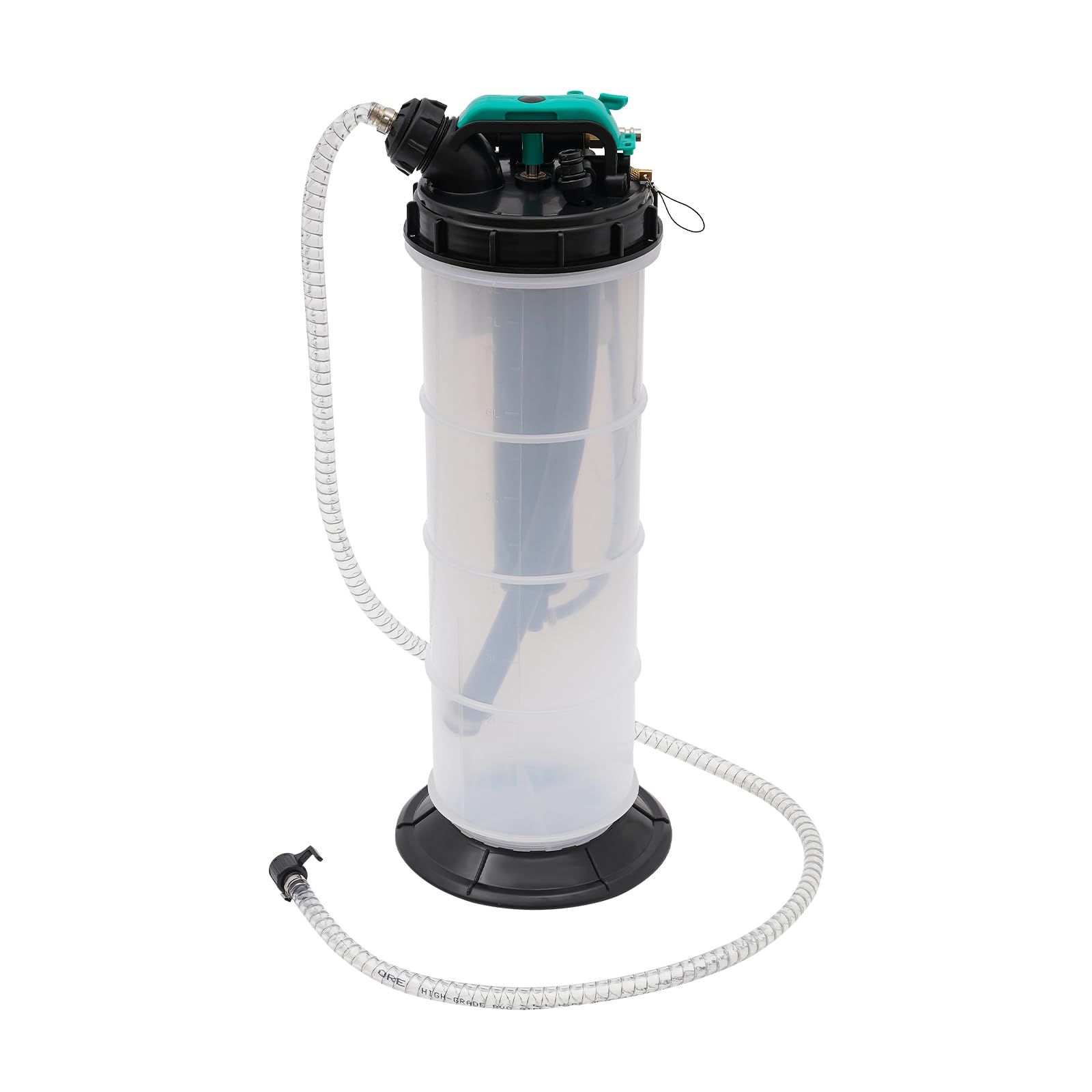 AOOUNGM Manuell Ölabsaugpumpe 7.5L mit 4 Schläuchen, Pneumatische Getriebeflüssigkeit Ölpumpe, Ölabsauggerät mit G1/4 Anschluss AOOUNGM Manuell Ölabsaugpumpe 7.5L mit 4 Schläuchen, Pneumatische Getriebeflüssigkeit Ölpumpe, Ölabsauggerät mit G1/4 Anschluss von AOOUNGM