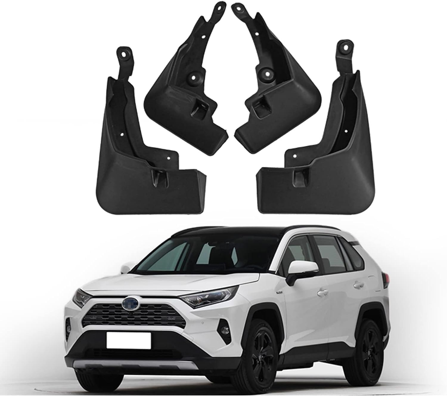 Auto Schmutzfänger für Toyota RAV4 2019-2024 Hybrid XA50 2022, 4 Stück Vorne Hinten Schmutzfänger Spritzfest Staubdicht Auto Zubehör,A/for RAV4 Adventure von AOROM