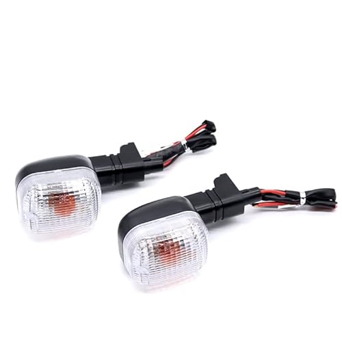 Motorrad Blinker Blinkerantriebsanzeige for die Verwendung Passende Verwendung für BMW F650 Funduro/ F650st 1997-2000, G650GS 2008-2010 F650GS Motorrad -Lampe vorne/hinten Blinker Blinker Motorrad (C von AOROM