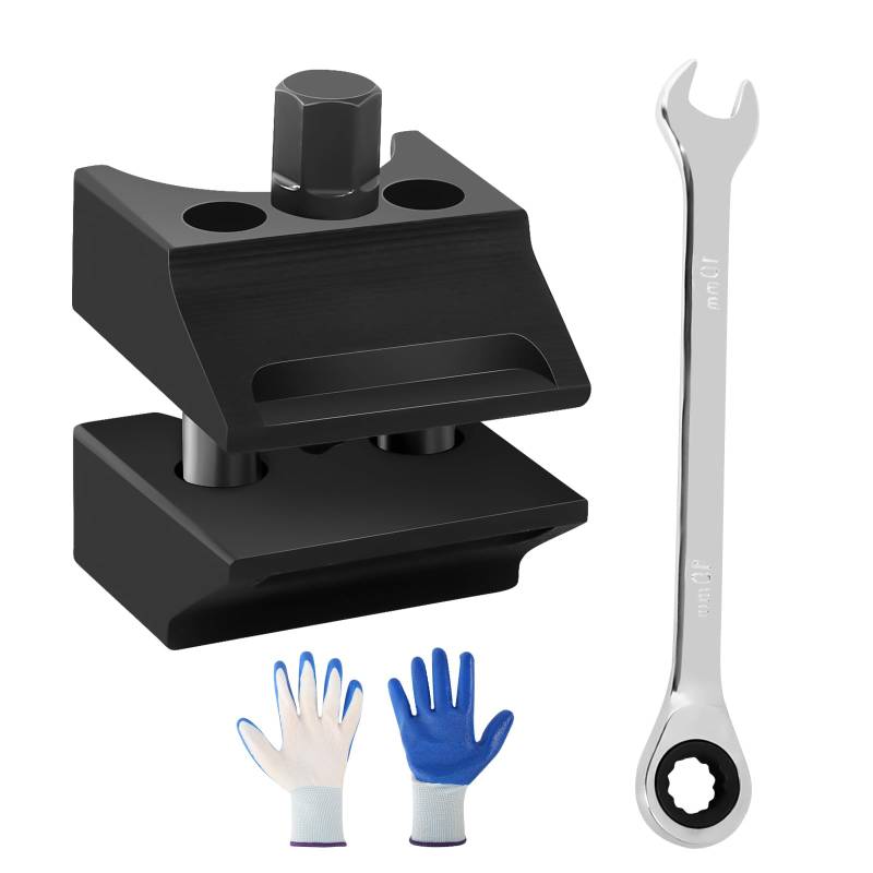 AOROPS Suspension Split Hub, Steering Knuckle Spreader Federbein Spreizer, Federbein Spreizwerkzeug Achsschenkelspreizer mit Geteilter Nabe Achsschenkel Spreizer Werkzeug für Autoaufhängung von AOROPS