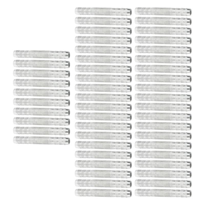 50pcs Klimaanlage Schlauch Barb -Bach -Aluminium Starker Kältemittel Schlauchhähne Stecker Universal für Automobilrohre (1/2in) von AOWINHIT