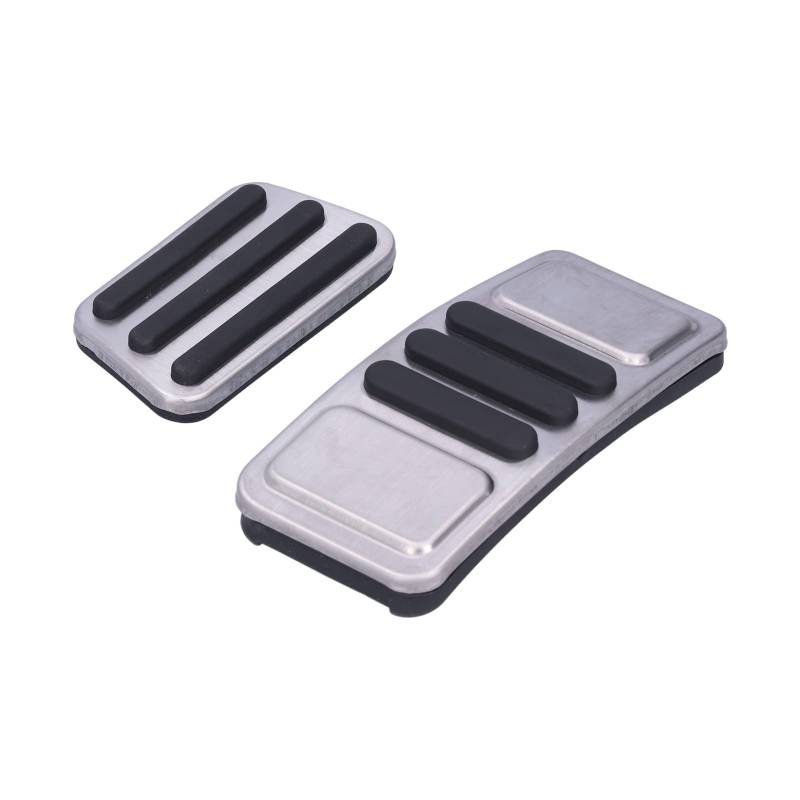 AOWINHIT Anti-Slip-Edelstahlbeschleuniger und Bremspedalpadsabdeckung Fit 2015-2019, Verbessertes Design Non-Slip-Fußpedal für Sicheres Fahren von AOWINHIT