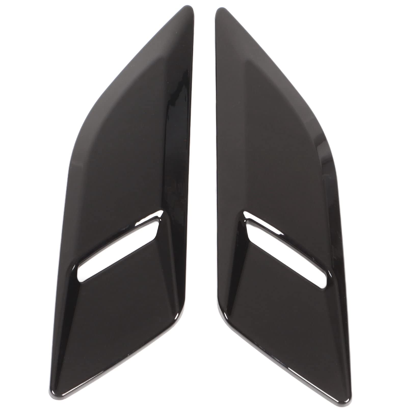 AOWINHIT Bonnet Air Outlet Trim Decoration Covers Pair für Sport L494 2014-2022 (Glänzend schwarz) von AOWINHIT