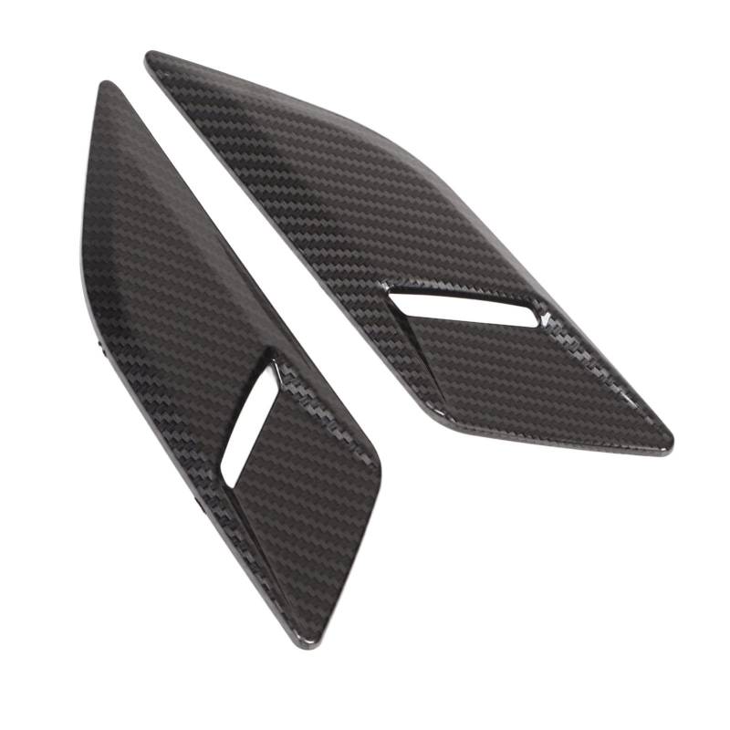 AOWINHIT Bonnet Air Outlet Trim Decoration Covers Pair für Sport L494 2014-2022 (Kohlefaserstil) von AOWINHIT